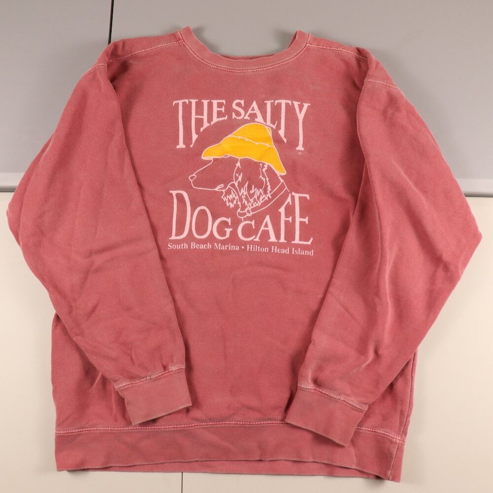 Salty Dog Cafe Sweater Salmon